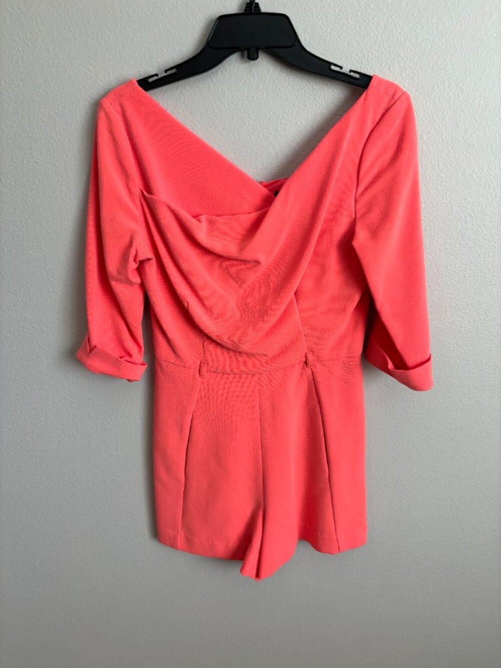 Black Halo 3/4 Sleeve Romper